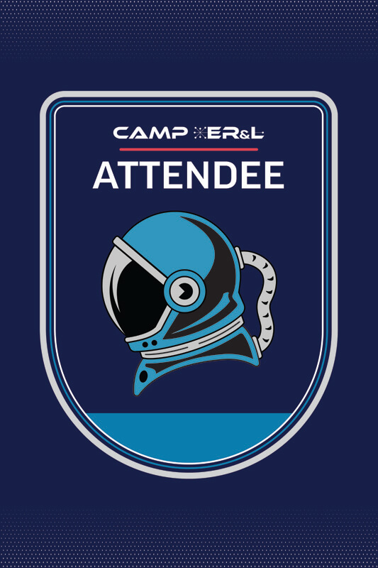 Camp ERL Attendee Poster Design